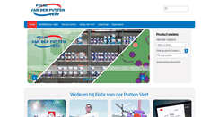Desktop Screenshot of felixvanderputtenverf.nl